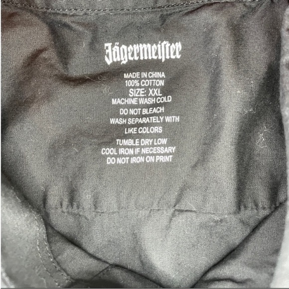 Jägermeister Mens XL Button Down Shirt - Picture 3 of 6